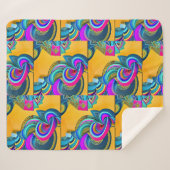 Een Cozy Fleece Sherpa Blanket Deken (Voorkant (horizontaal))