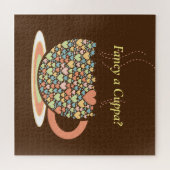 Een Cuppa fancy? Thee, dat is. Legpuzzel (Horizontaal)