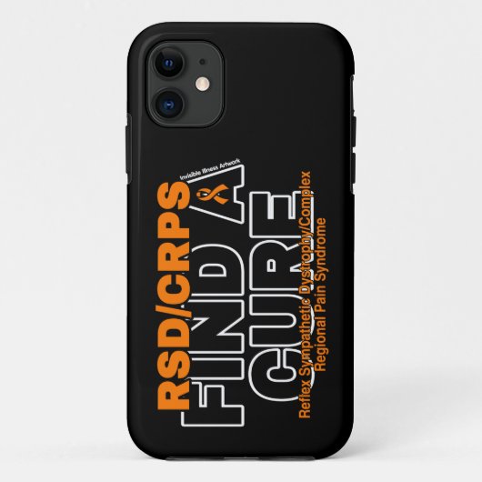 EEN CURE/BOLD...RSD/CRPS VINDEN Case-Mate iPhone CASE (Achterkant)
