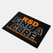EEN CURE/BOLD VINDEN...RSD DEURMAT (Schuin)