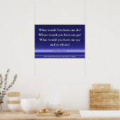 Een cursus in het poster van Miracles, Spirituele (Keuken)