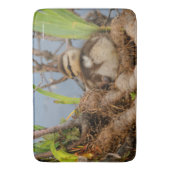 Een Cute and Precocide Mallard Ducking Badmat (Voorkant Verticaal)