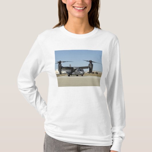 Een CV-22 Osprey bereidt voor op de start T-shirt (Voorkant)