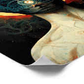 Een Cyclops Surreal Dark Fantasy Art Poster (Hoek)