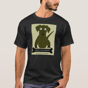 "Een dachshund aannemen" Ontworpen door: Zermeno T-shirt
