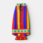 Een dag bij de Circus Kinder Party - Gepersonalise Flesjeskoeler (Achterkant)