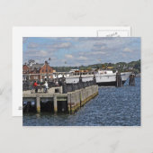 Een dag bij de pier briefkaart (Voorkant / Achterkant)