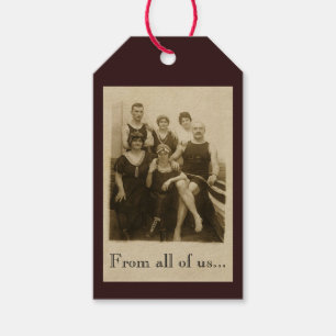 Een dag bij het strand cadeaulabel
