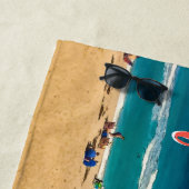 Een dag bij het strand strandlaken (In situ)