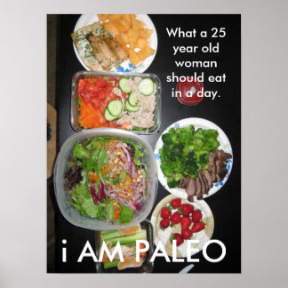 Een dag eten... poster
