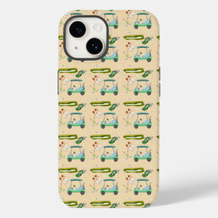 Een dag golfpatroon Case-Mate iPhone 14 hoesje
