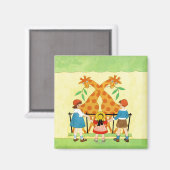 Een dag in de dierentuin magneet (Voorkant / Achterkant)