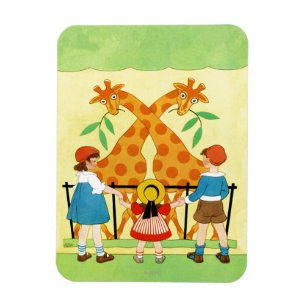 Een dag in de dierentuin magneet