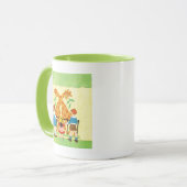 Een dag in de dierentuin mok (Voorkant links)