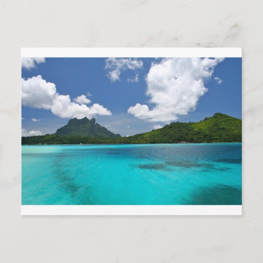 Een dag in het Paradijs Briefkaart (Voorkant)