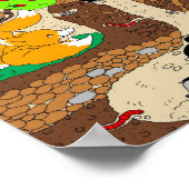 Een dag in het voorste poster (Hoek)