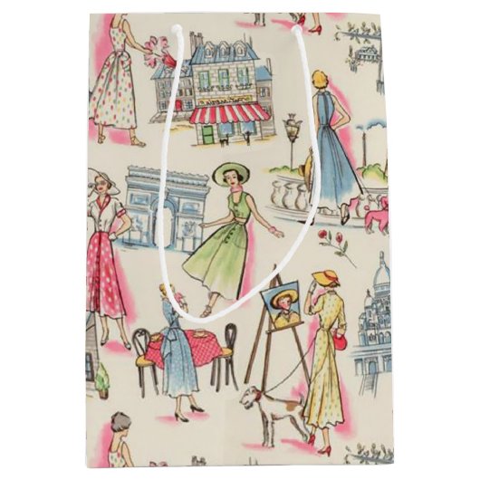 Een dag in Parijs Medium Cadeauzakje (Voorkant)