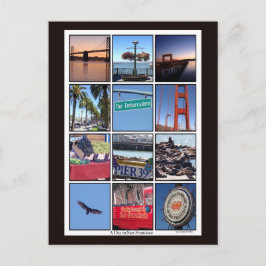 Een dag in San Francisco Briefkaart