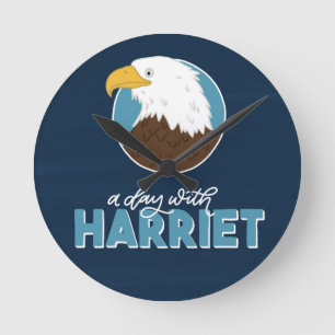 Een dag met Harriet Room Wall Clock Ronde Klok