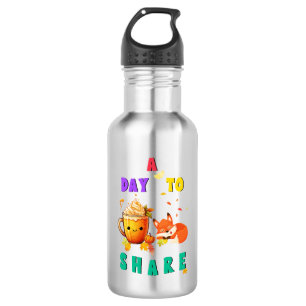Een dag om Ginkgo Oak Botany Fox Thanksgiving te d Waterfles