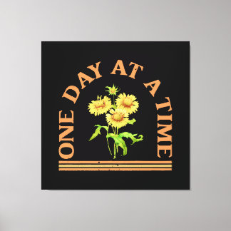 Eén Dag Op Een Tijd Canvas Afdruk