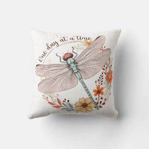 Een dag op een tijd Dragonfly Sublimatie Kussen