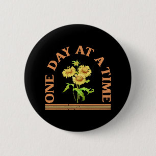 Eén Dag Op Een Tijd Ronde Button 5,7 Cm