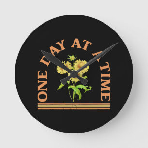 Eén Dag Op Een Tijd Ronde Klok