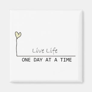 één dag op tijd magneet