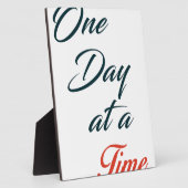 Eén dag per keer fotoplaat (Zijkant)