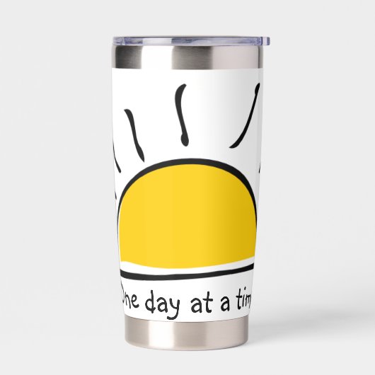 Eén dag per keer geïsoleerde drinkbeker (Links)