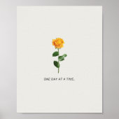 Eén dag per keer poster (Voorkant)