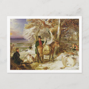 Een dag sport, 1826 (olie op canvas) briefkaart