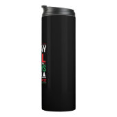 Een dag steenkool versus 364 dagen plezier thermosbeker (Geroteerd rechts)