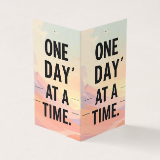 Eén dag tegelijk kaart