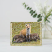 Een dag van mama briefkaart (Staand voorkant)