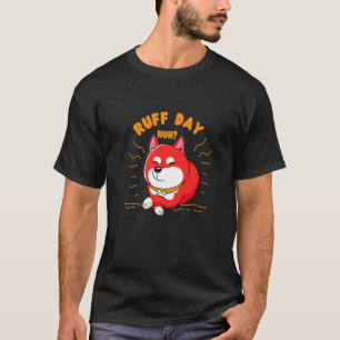 Een dag vol ruff, een Japanse dierlijk sjiba in je T-shirt