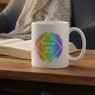 Eén dag voor één keer - NA, anonieme verdovende mi Koffiemok