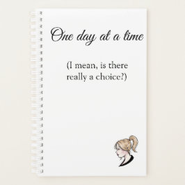 Eén dag voor een tijdplanner of agenda of kalender