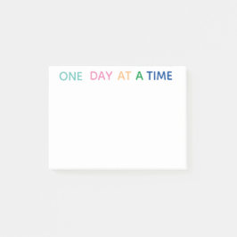 ÉÉN DAG VOOR EEN TIJDSTIP Post-it Notes