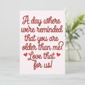 Een dag waarop we eraan herinnerd worden dat je ou kaart (Staand voorkant)
