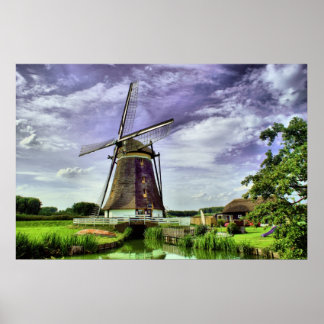 een dag weer een blik poster