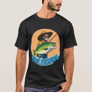 Een dag zonder hengel is als grapje - C T-shirt