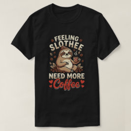 Een Dag Zonder Koffie Alleen Maar Een Grapje Leuk  T-shirt