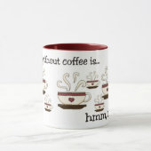 Een dag zonder ontwerp van de koffie-Mok Mok (Midden)