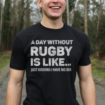 Een dag zonder rugby is leuk