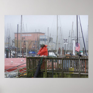 Een dagvangst poster