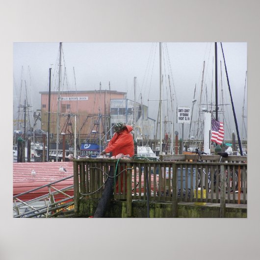 Een dagvangst poster (Voorkant)