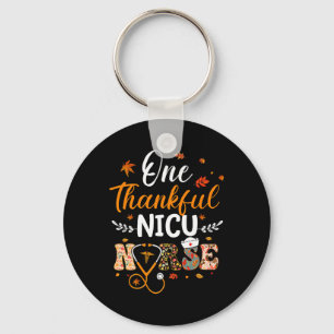 Een dankbare Nicu Verpleegkundige Thanksgiving Ple Sleutelhanger