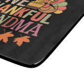 Een dankbare oma Nana Turkije Thanksgiving Dag Snijplank (Hoek)